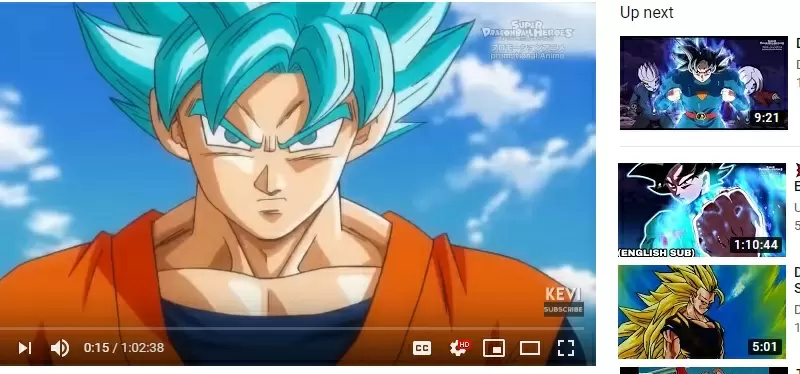 watch dragon ball on youtube