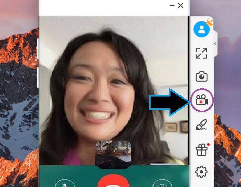 how to record viber video call on pc