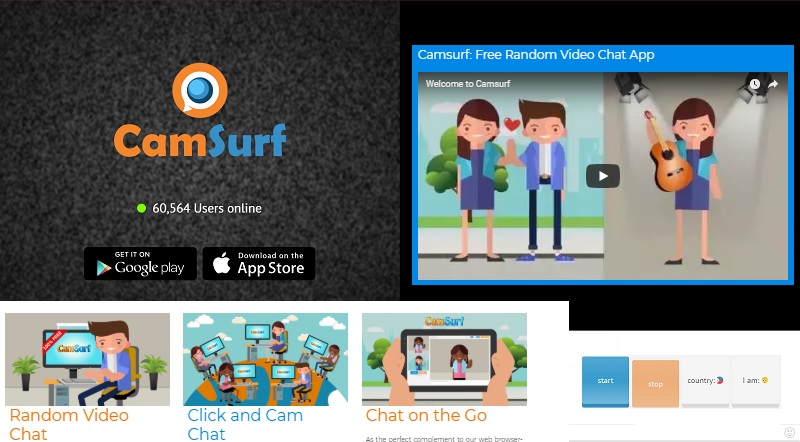 best free online video chat like camsurf mini chat