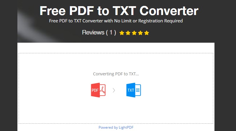 free convert text file to pdf