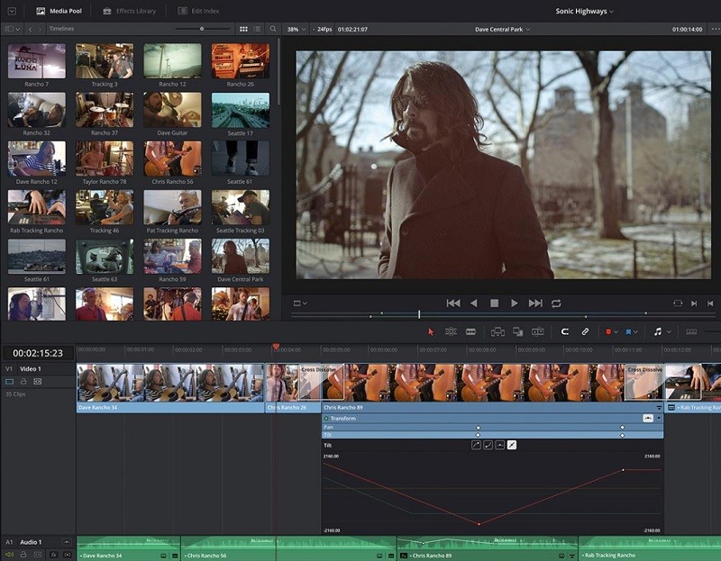 what video formats does davinci resolve support