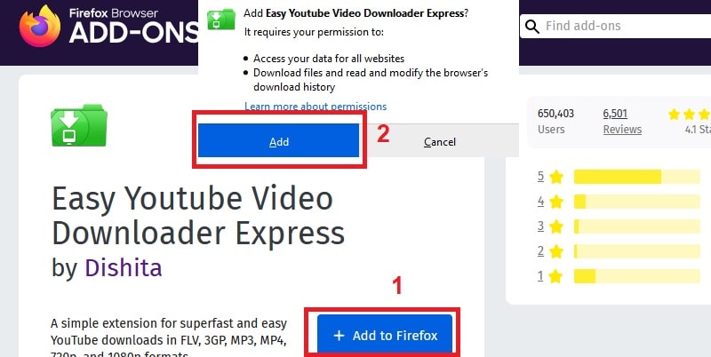 real youtube downloadr extenstion