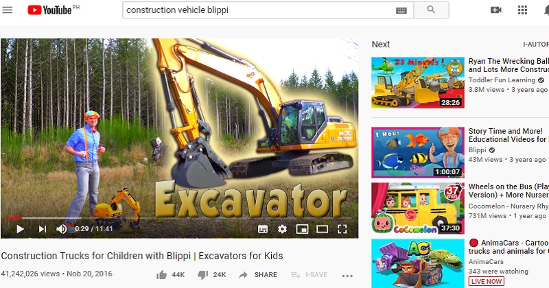 How To Download Blippi Videos For Children To Learn Offline