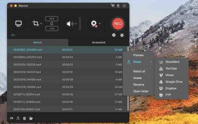mac pro screen recording with audio