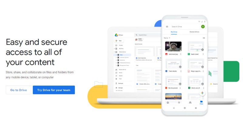 what is google drive cloud storage