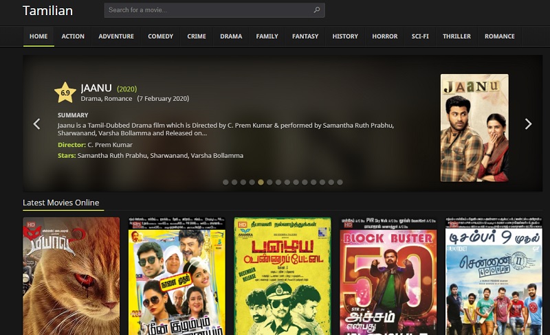 tamil online movie sites